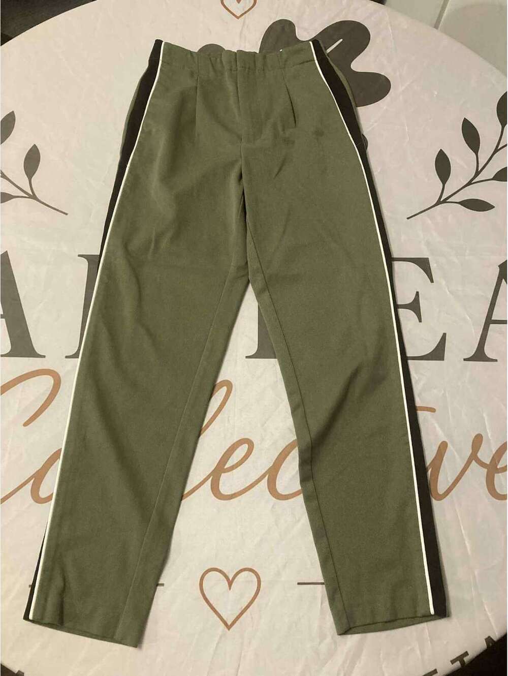 Zara TRF Collection Olive Green Trousers XS
